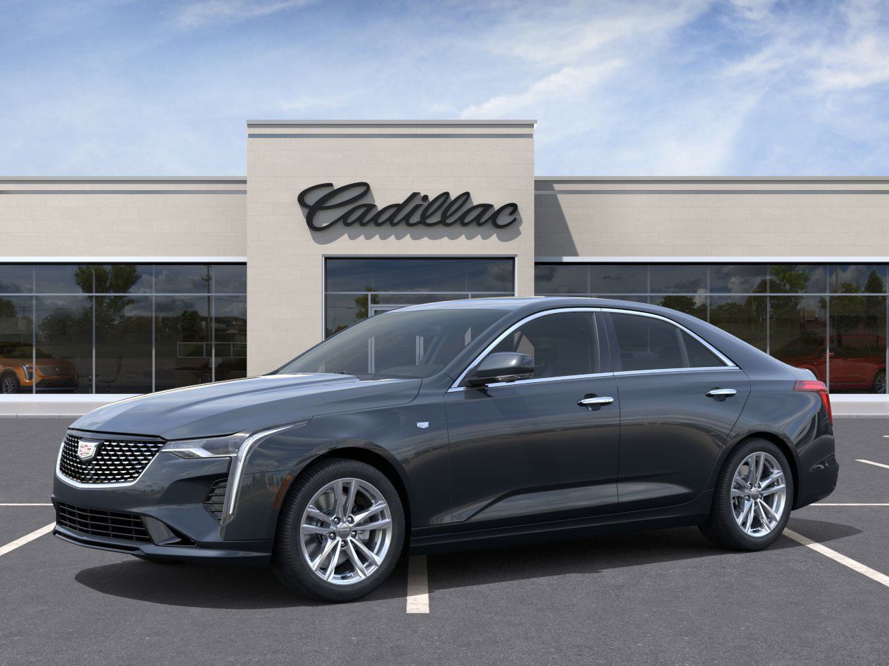 2026 Cadillac CT4 Luxury Black at Ross Downing Buick GMC