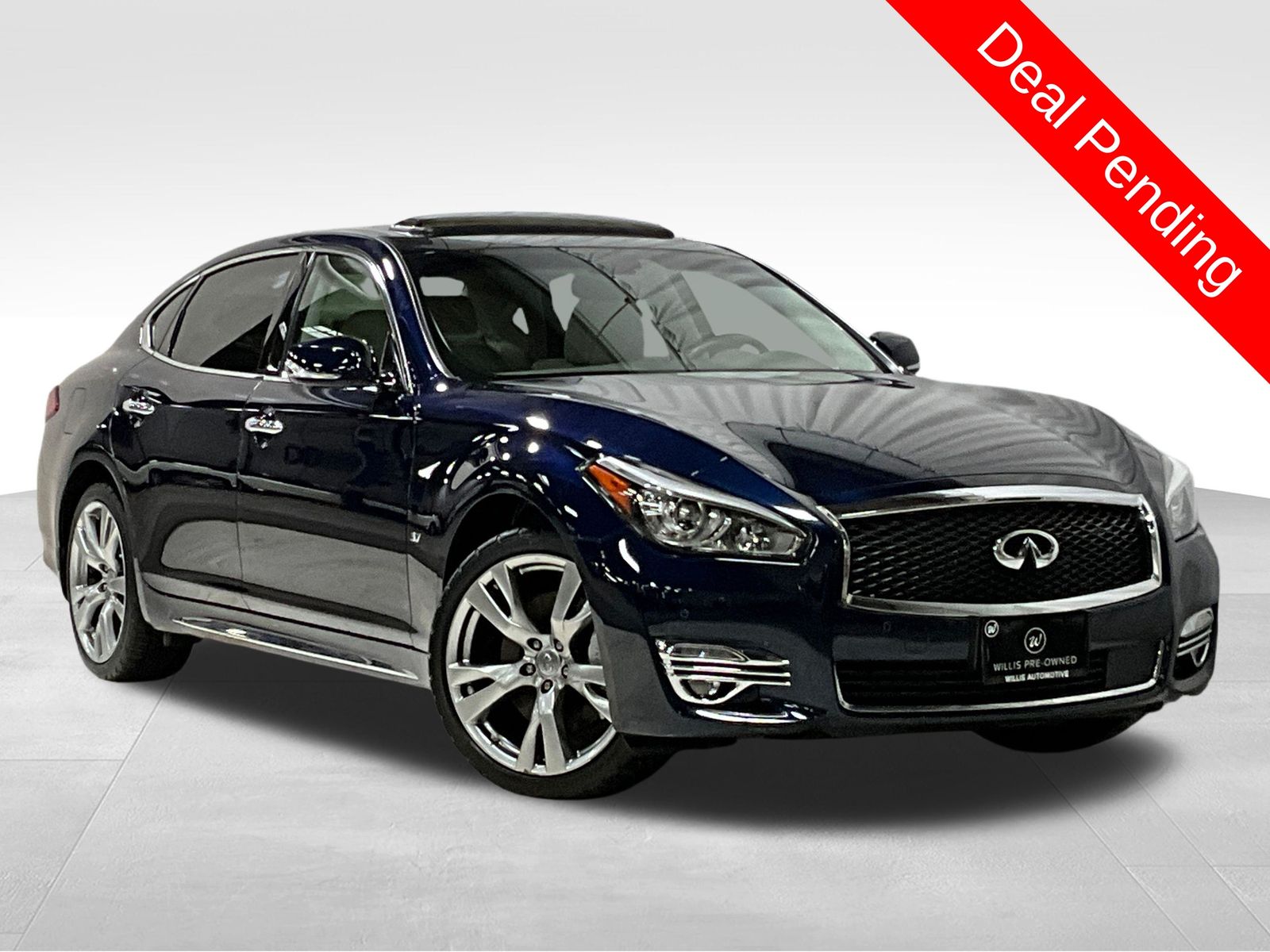Hermosa Blue 2016 INFINITI Q70L 3.7 AWD Sedan All-Wheel Drive 7-Speed Automatic