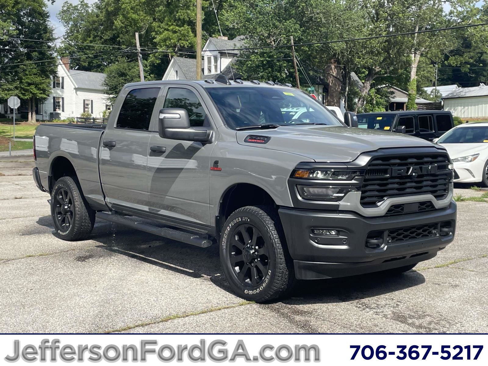 Gray Clearcoat 2026 RAM 2500 Pickup Truck Four-Wheel Drive 8-Speed Automatic
