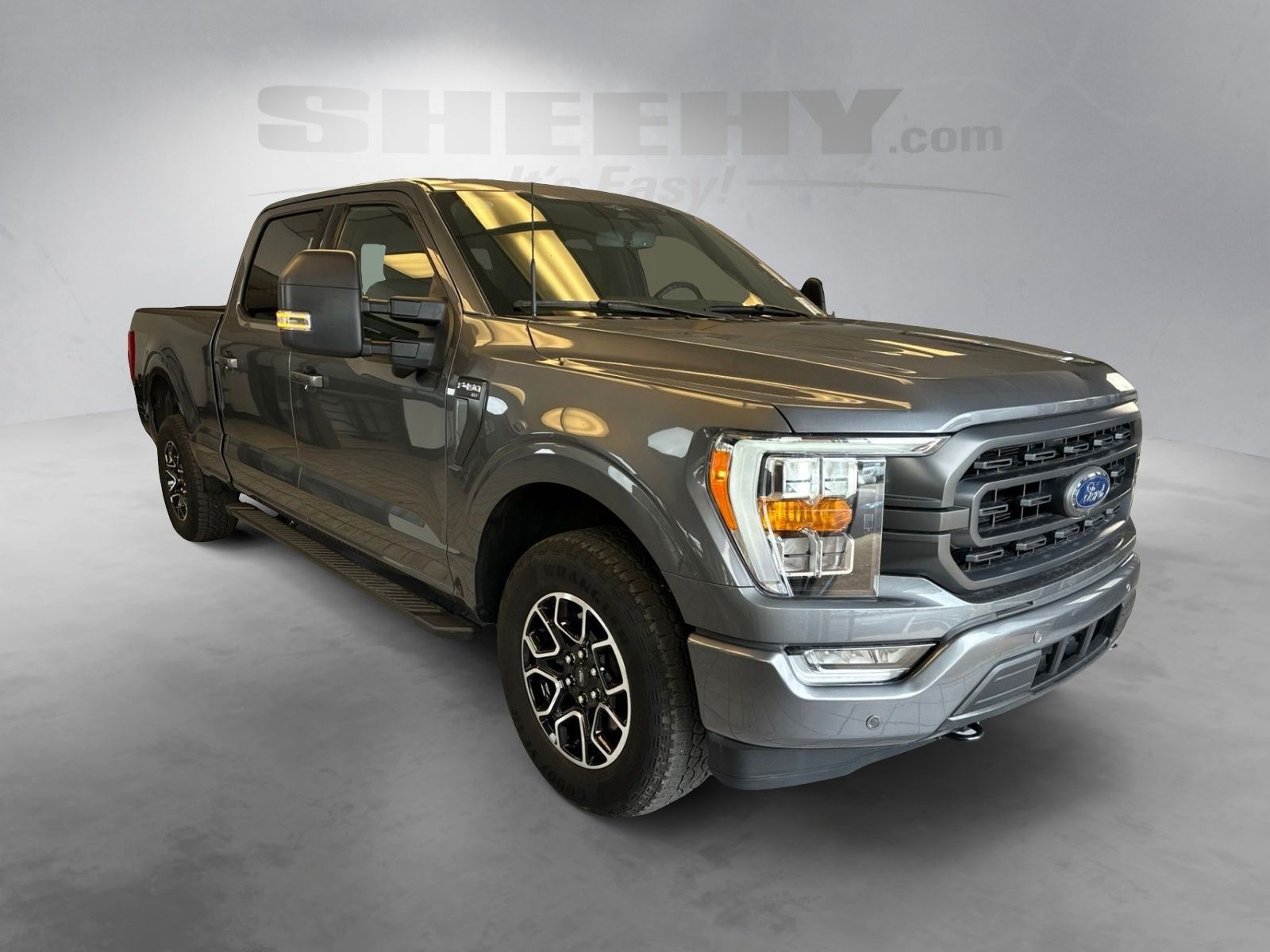 Certified Used 2023 Carbonized Gray Metallic Ford XLT image 2