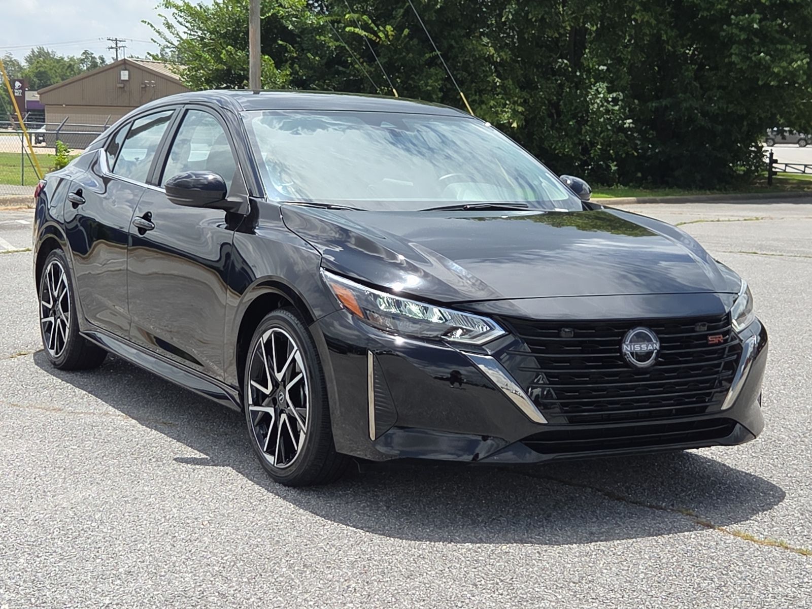 Super Black 2025 Nissan Sentra Sedan Front-Wheel Drive Continuously Variable Transmission