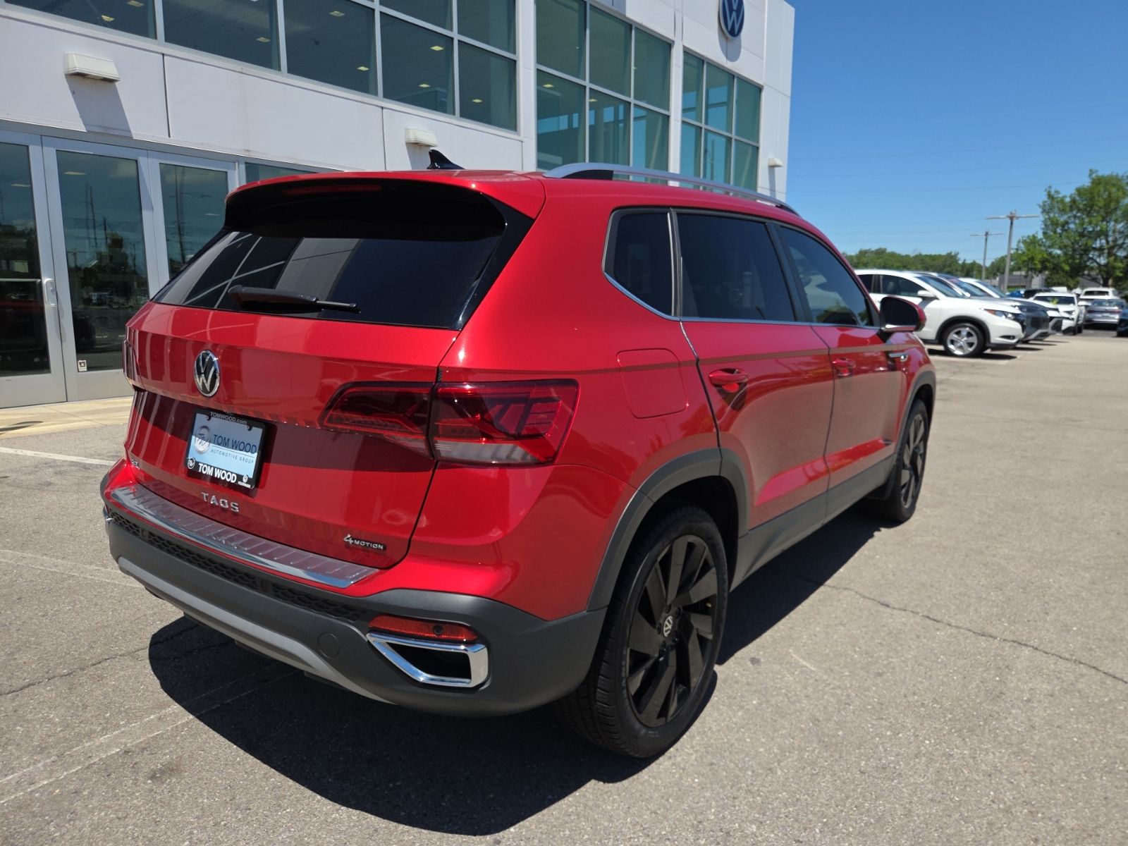used 2024 Volkswagen Taos car, priced at $27,750