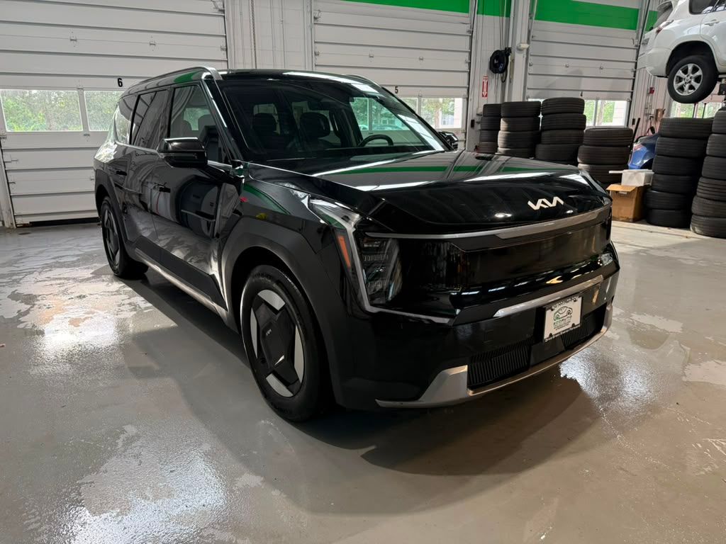Aurora Black Pearl 2024 Kia EV9 SUV / Crossover All-Wheel Drive 1-Speed Automatic