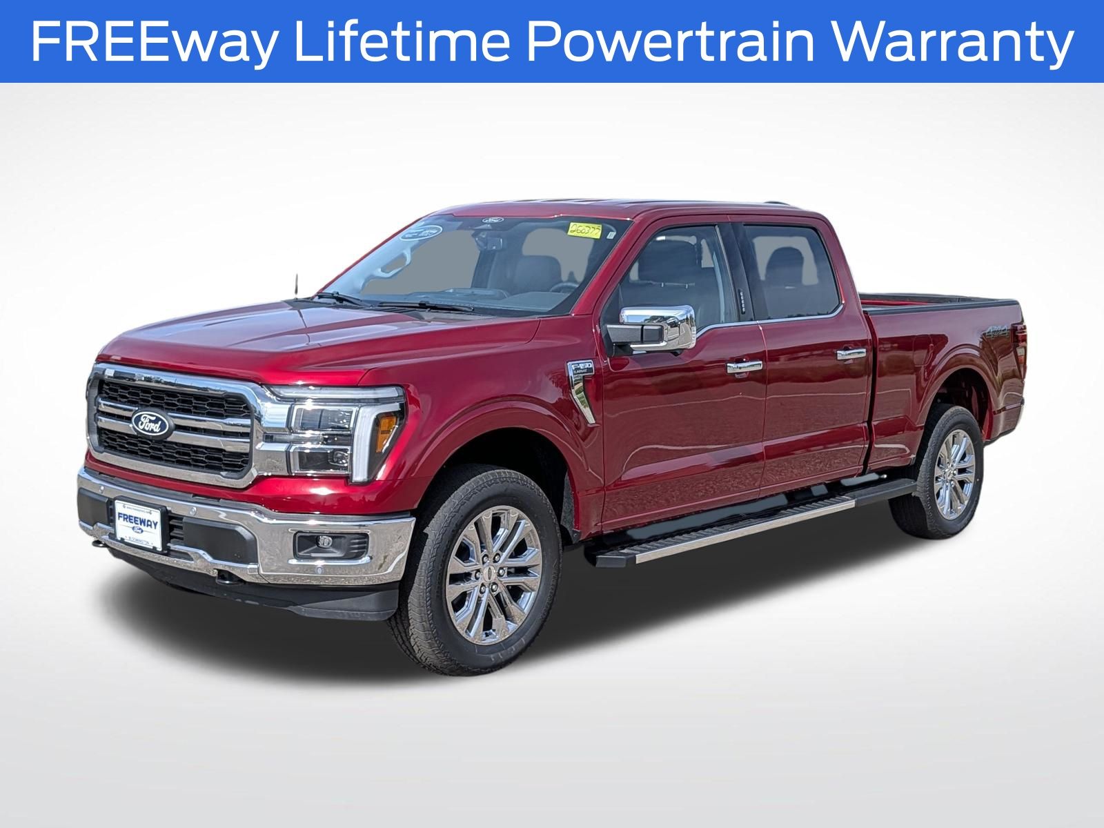 Ruby Red Metallic Tinted Clearcoat 2026 Ford F-150 Pickup Truck Four-Wheel Drive Automatic