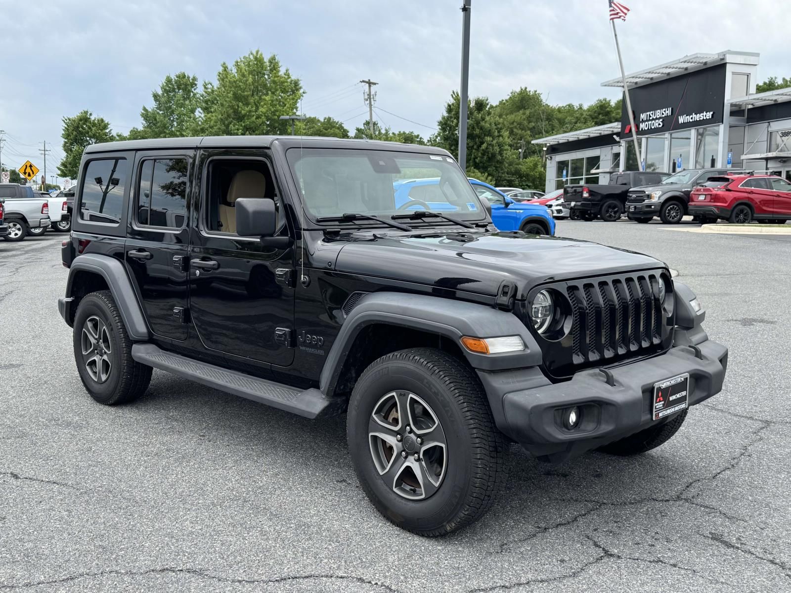Black Clearcoat 2020 Jeep Wrangler SUV / Crossover Four-Wheel Drive 8-Speed Automatic