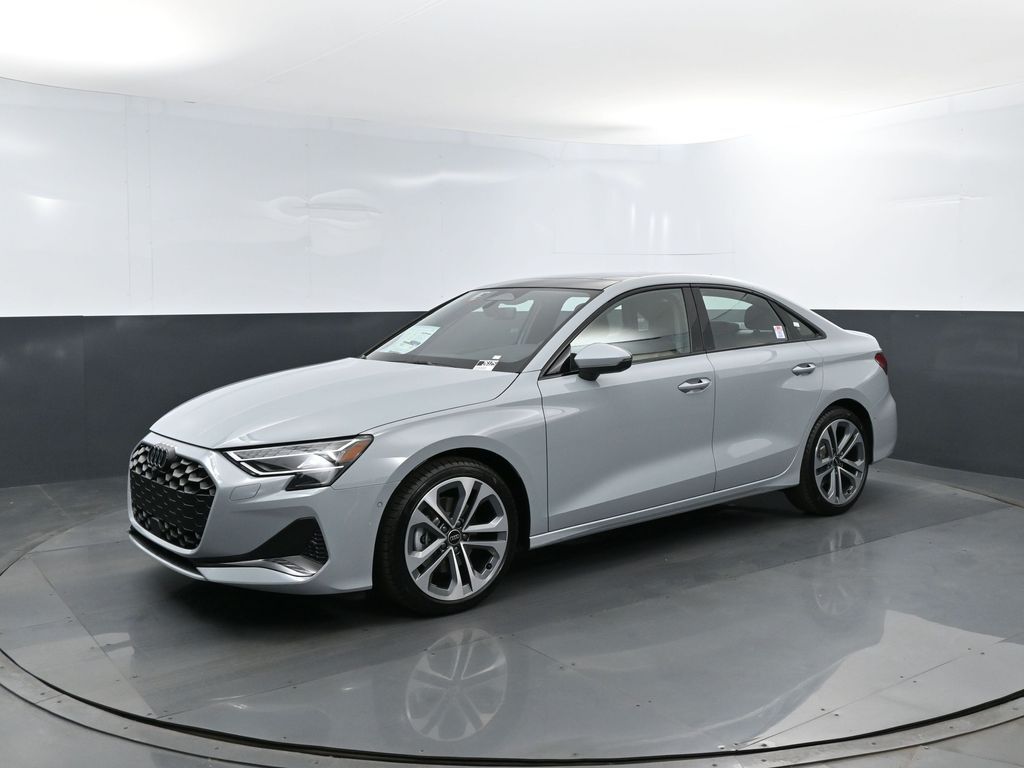 Gray 2026 Audi A3 Hatchback  7-Speed Automatic