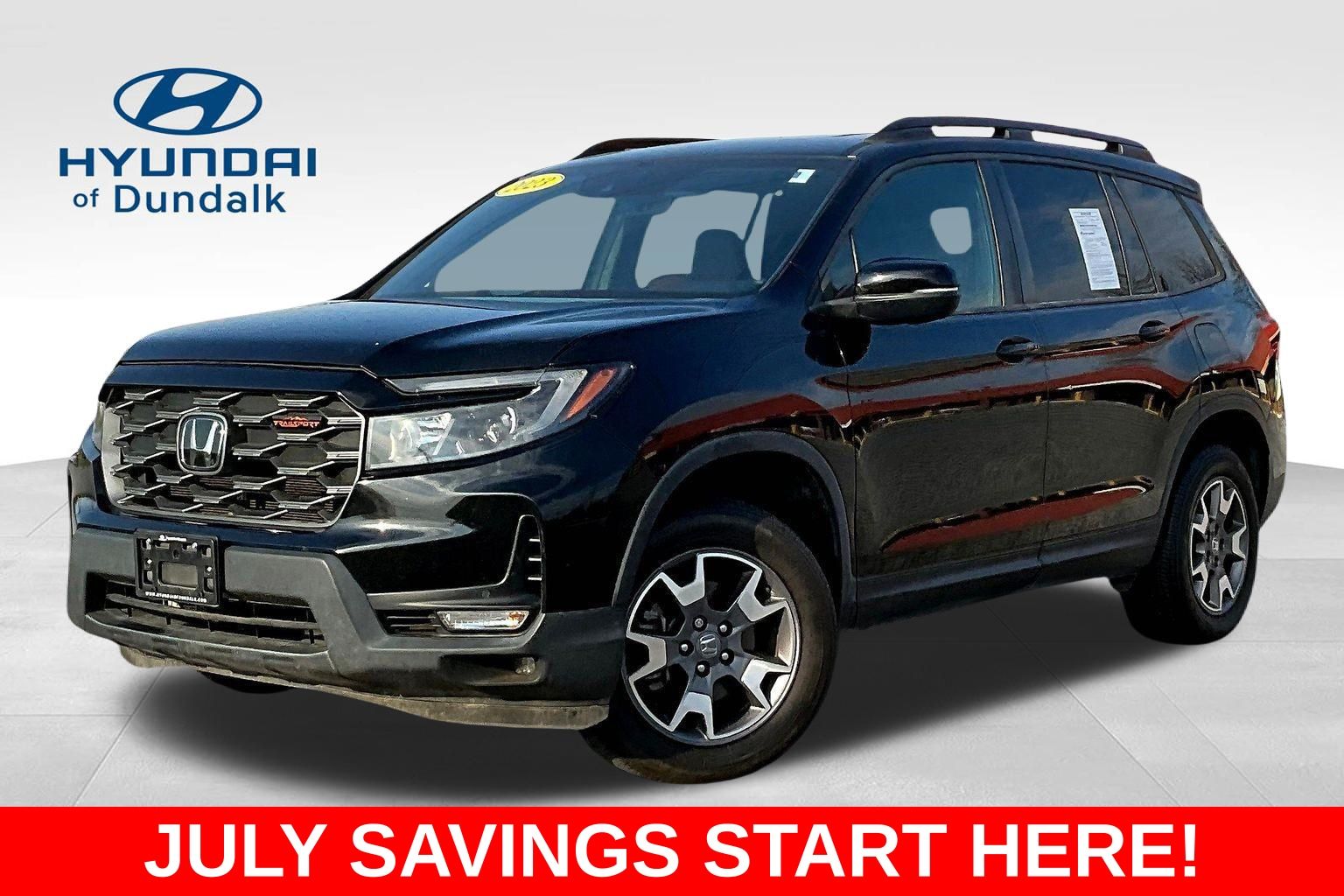 Black 2023 Honda Passport SUV / Crossover All-Wheel Drive 9-Speed Automatic
