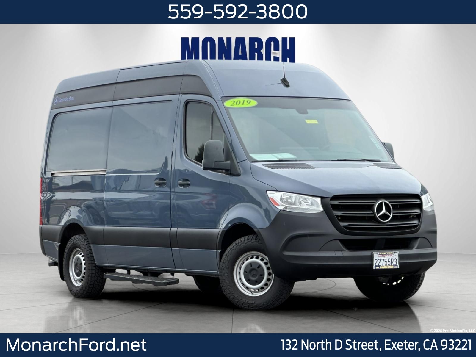 2019 Mercedes-Benz Sprinter 3500 144 V6 High Roof Crew Van RWD