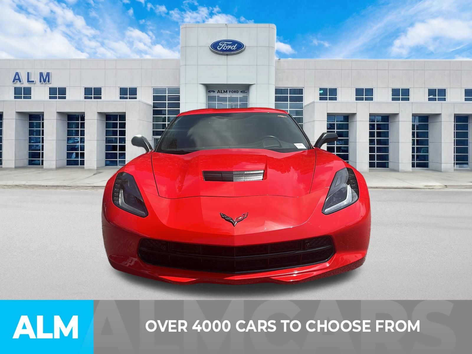 Used 2017 Red Chevrolet Stingray Z51 image 2