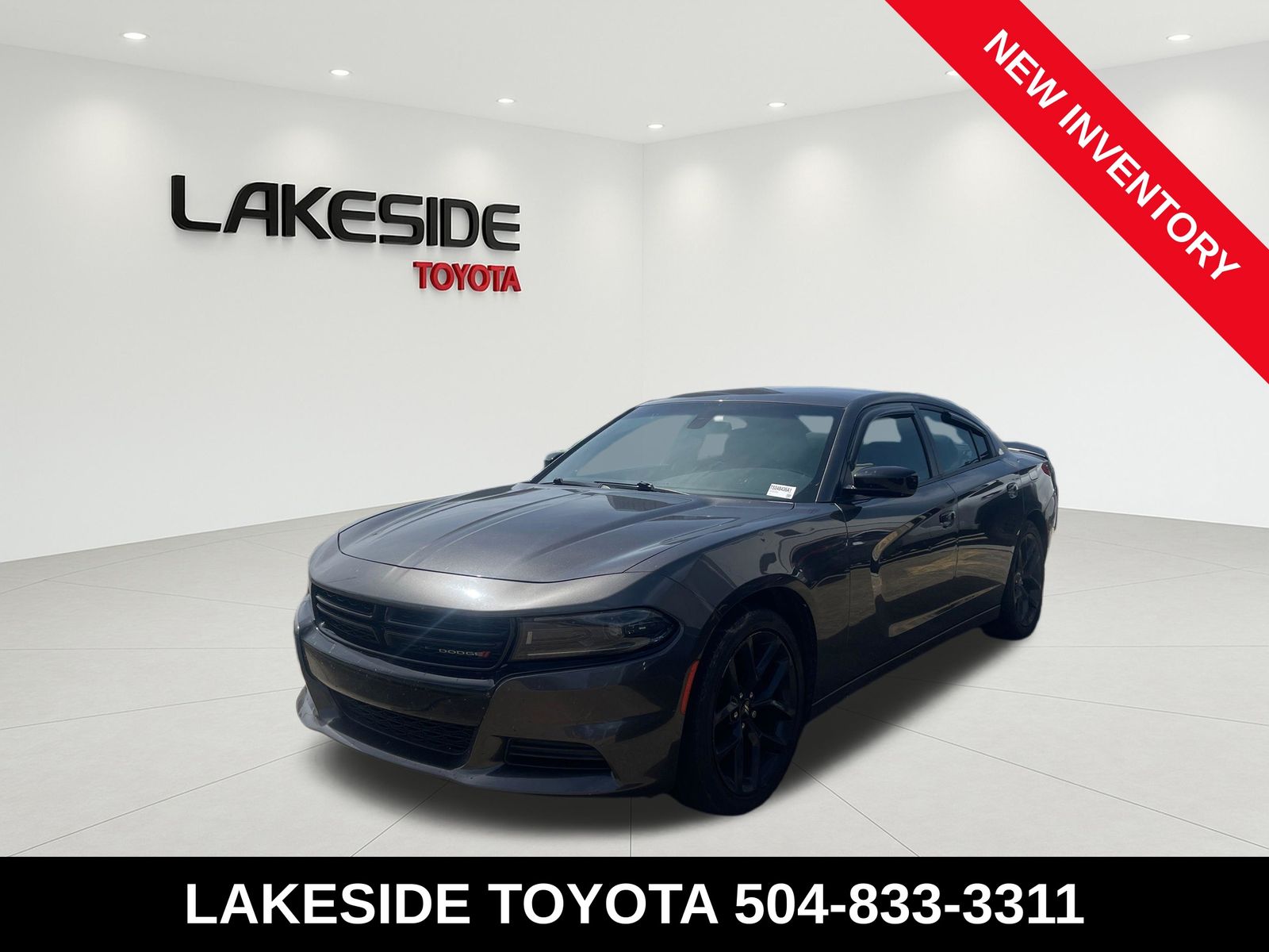 Gray (Granite Crystal Metallic Clearcoat) 2019 Dodge Charger Sedan Rear-Wheel Drive 8-Speed Automatic