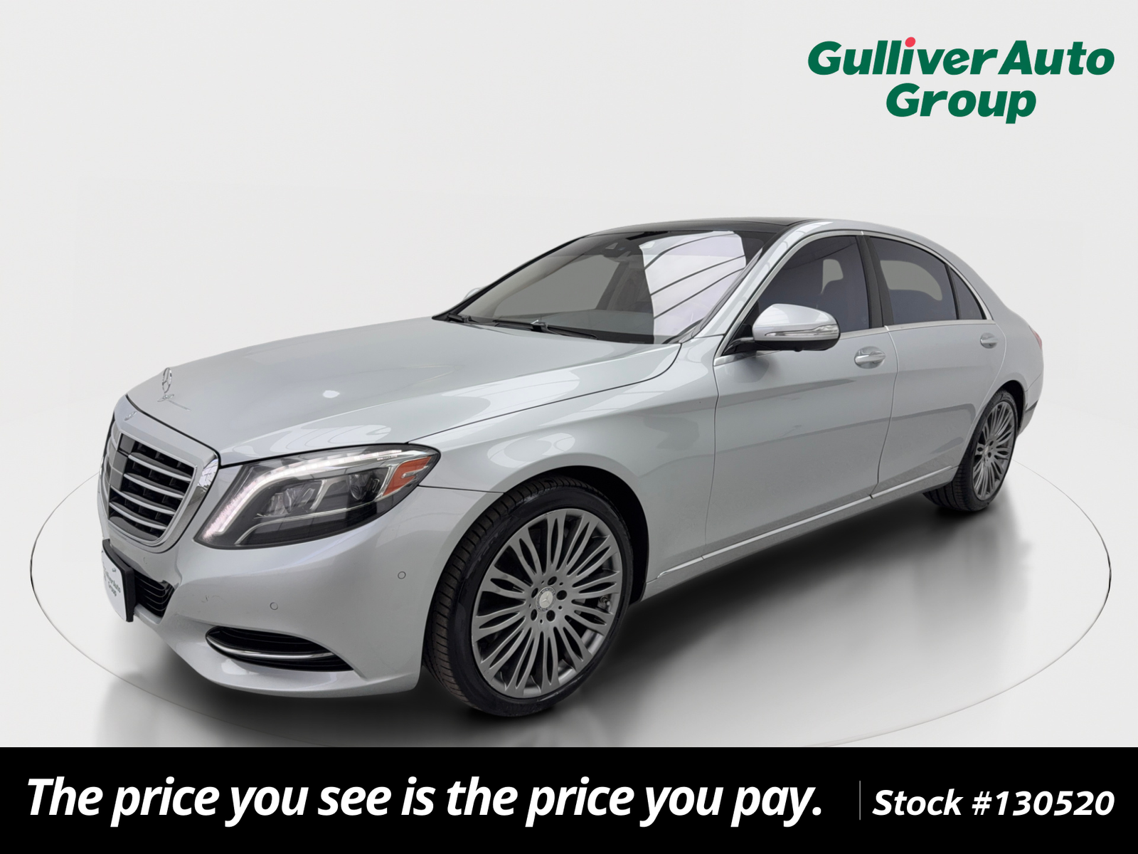 2015 Mercedes-Benz S-Class S 550
