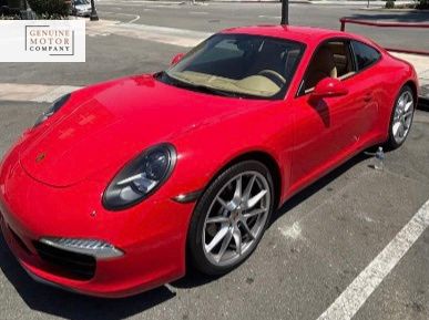 Guards Red 2013 Porsche 911 Coupe Rear-Wheel Drive 7-Speed Automatic