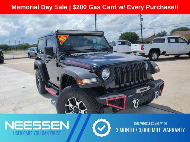 Black Clearcoat 2021 Jeep Wrangler Rubicon 4WD SUV / Crossover Four-Wheel Drive 8-Speed Automatic