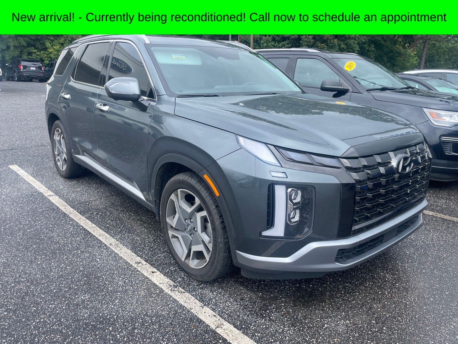 Gray (Graphite) 2023 Hyundai Palisade SUV / Crossover Front-Wheel Drive 8-Speed Automatic