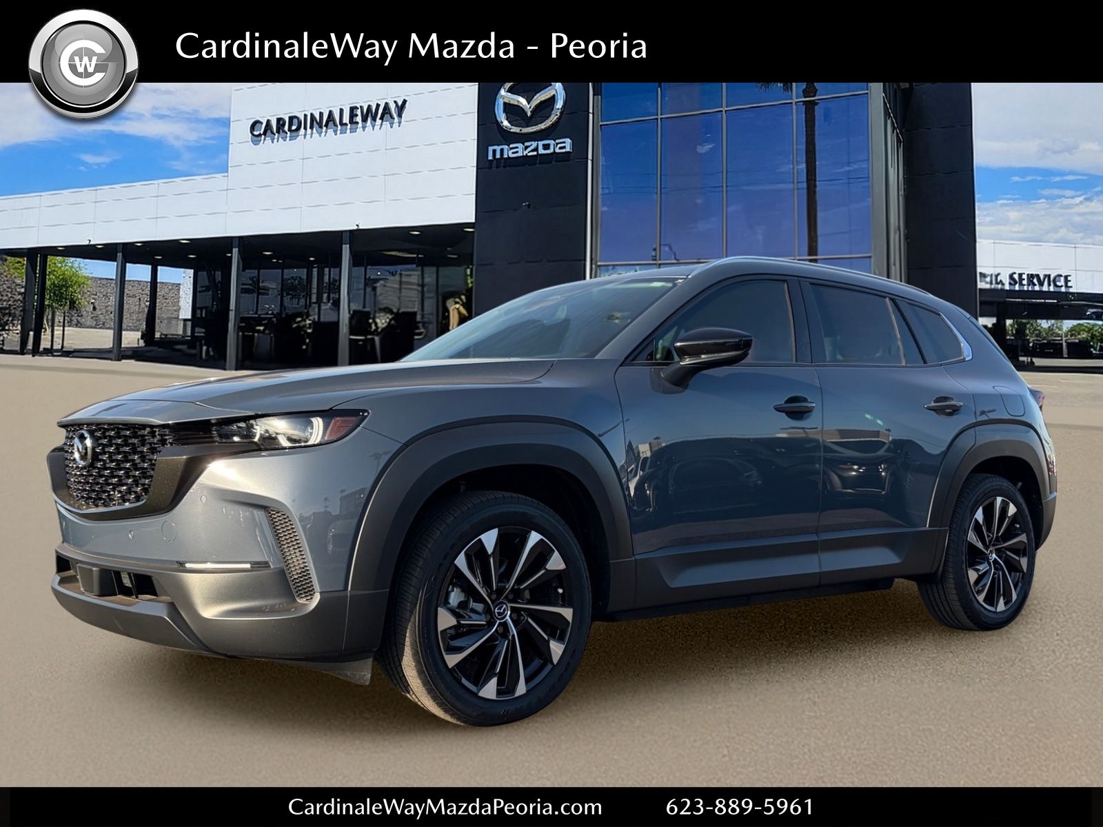 2026 Mazda CX-50 Gris (Polymetal Gray Metallic) SUV/Crossover Tracción en las cuatro ruedas Transmisión variable continua