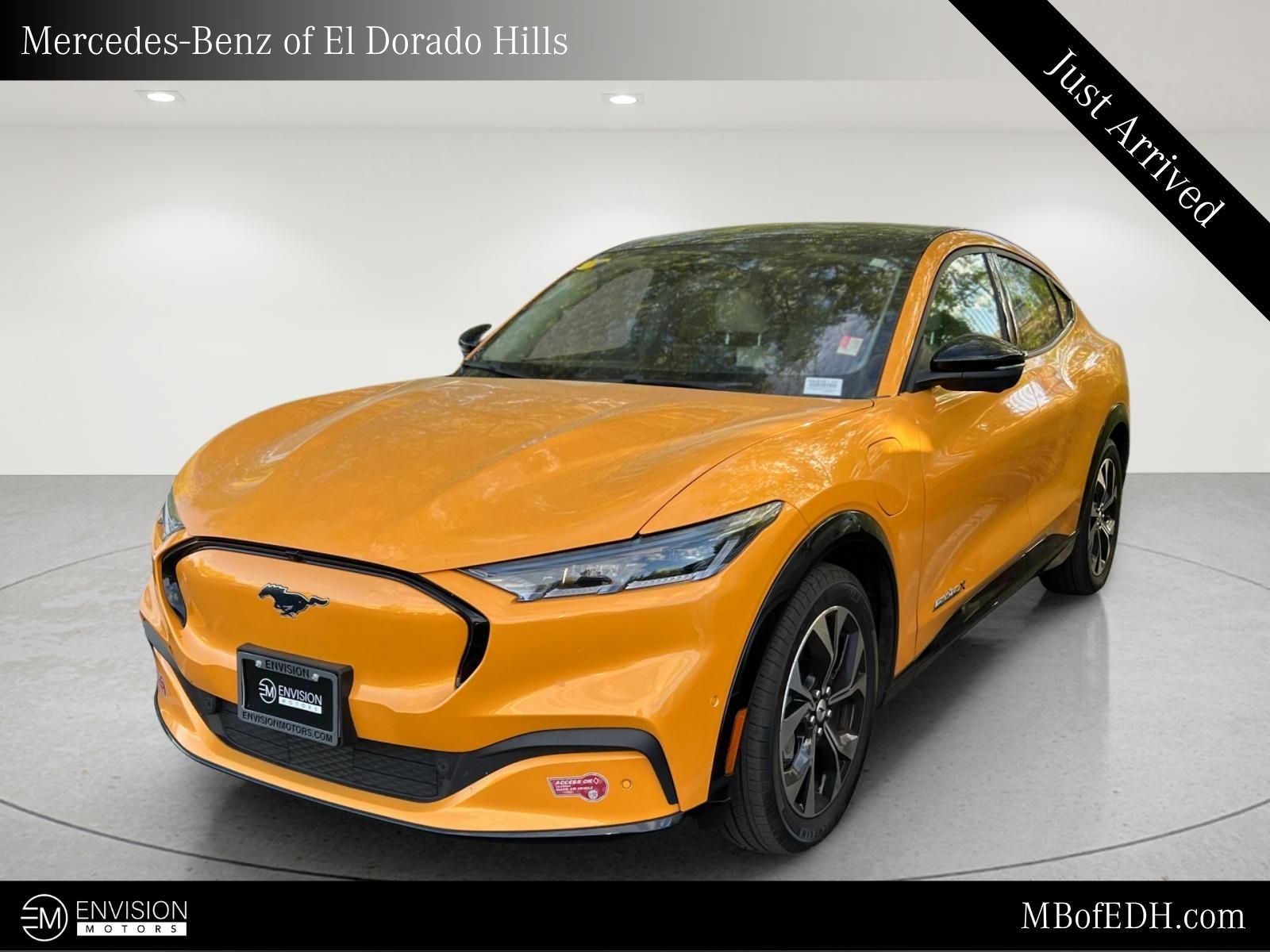 Cyber Orange Metallic Tricoat 2023 Ford Mustang Mach-E SUV / Crossover Rear-Wheel Drive Automatic