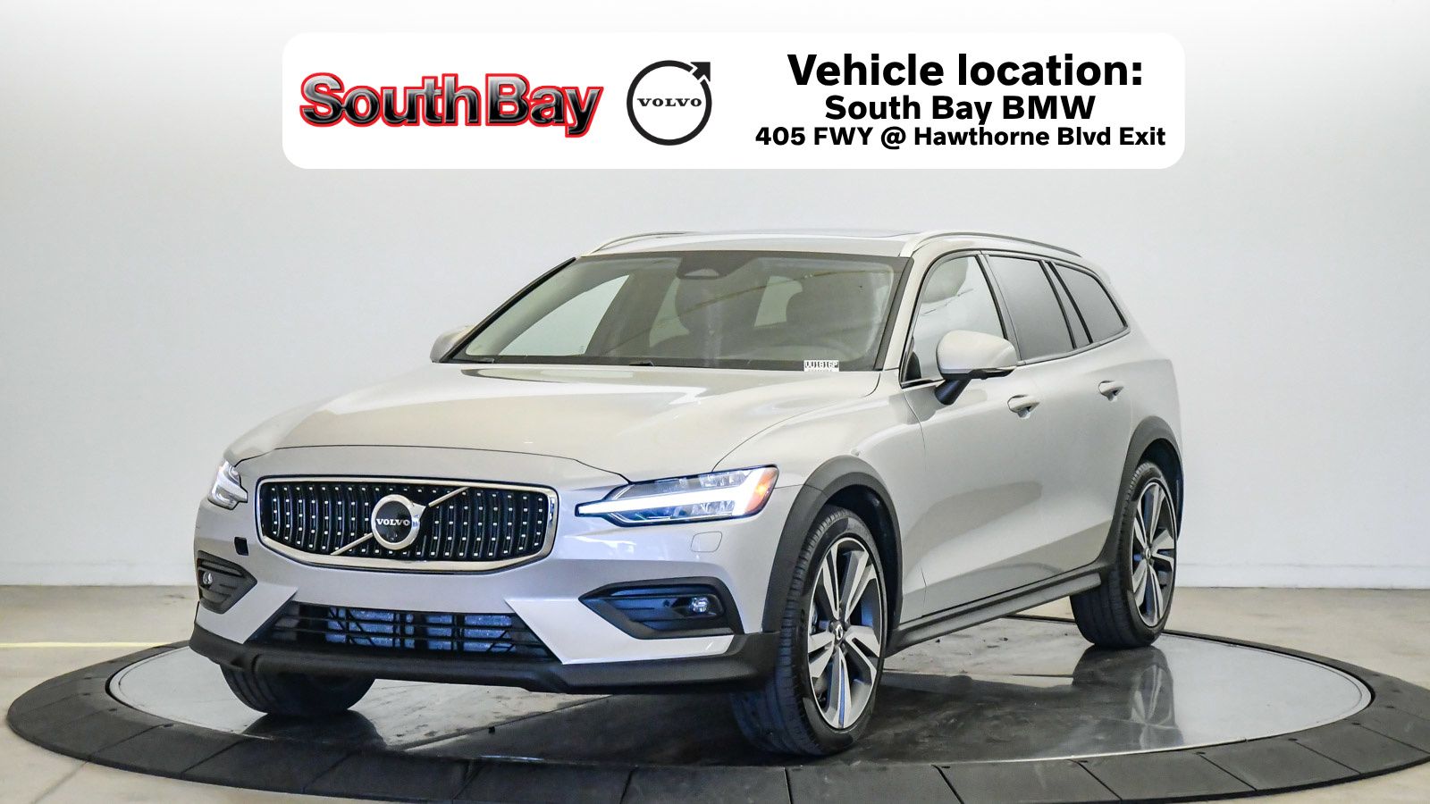 Silver 2025 Volvo V60 Cross Country B5 Plus AWD Wagon All-Wheel Drive Automatic