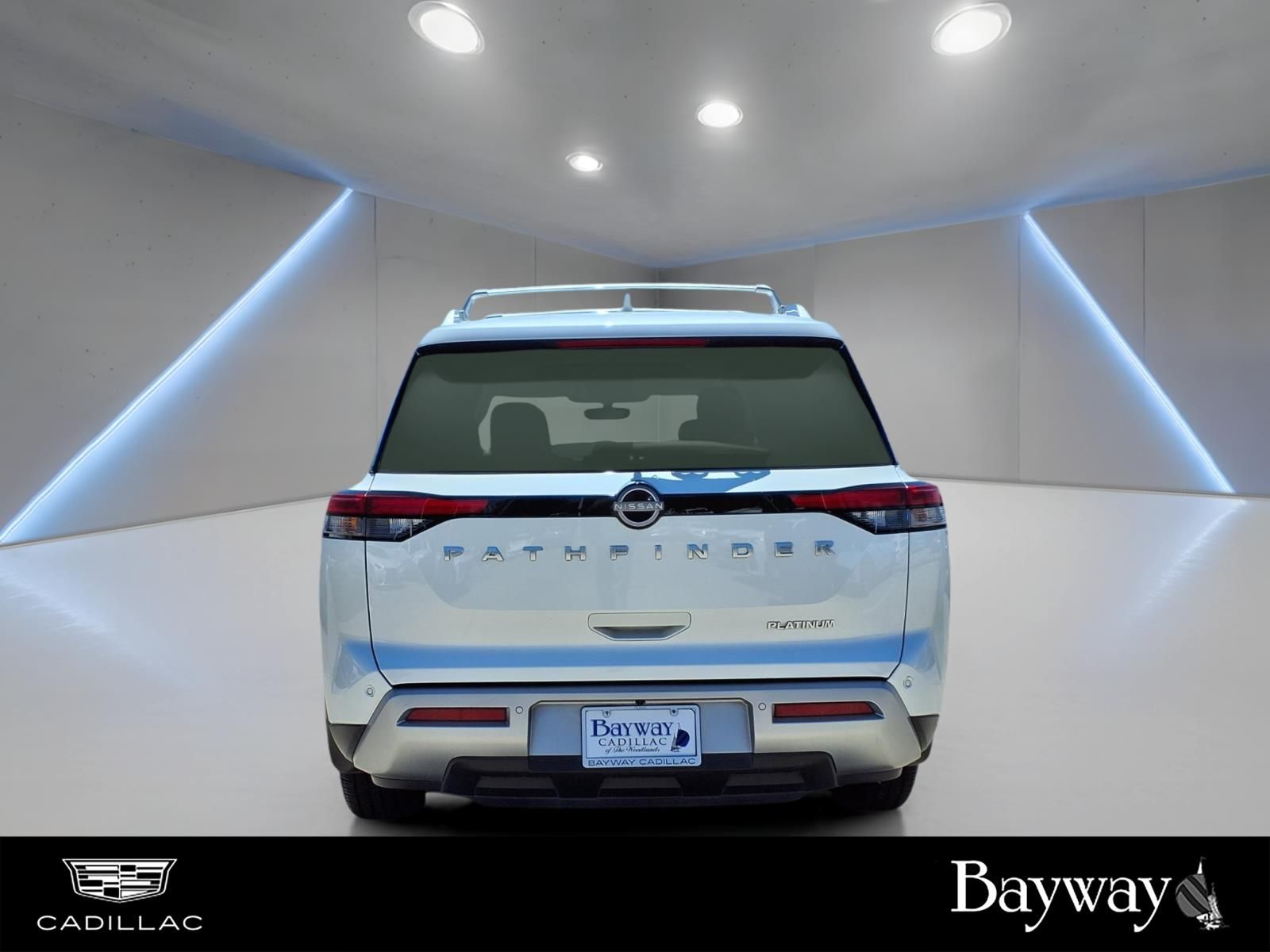 2023 Nissan Pathfinder Platinum White at Central Houston Nissan