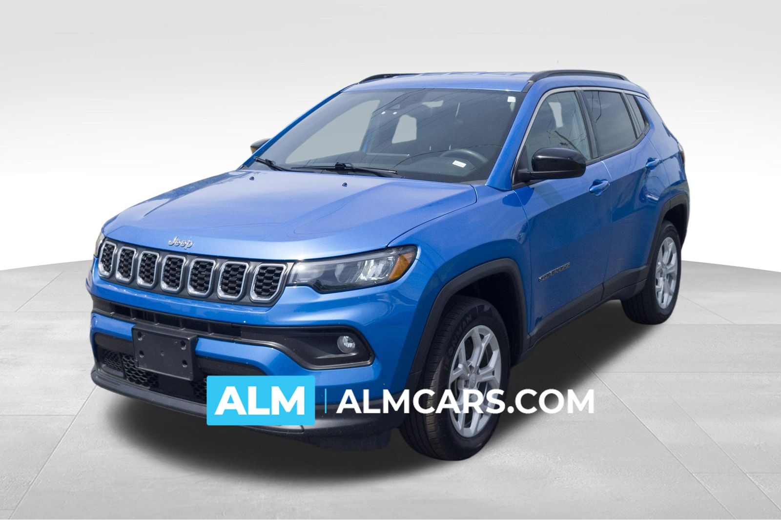 Hydro Blue Pearlcoat 2024 Jeep Compass Latitude 4WD SUV / Crossover Four-Wheel Drive 8-Speed Automatic