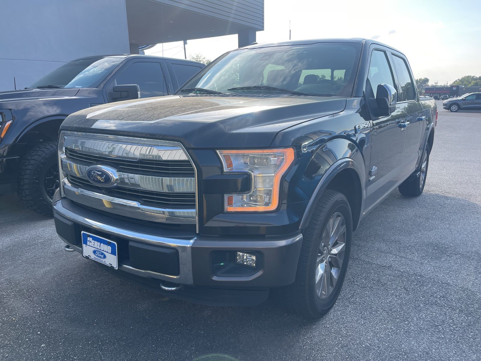 Black 2016 Ford F-150 King Ranch SuperCrew 4WD Pickup Truck Four-Wheel Drive 6-Speed Automatic