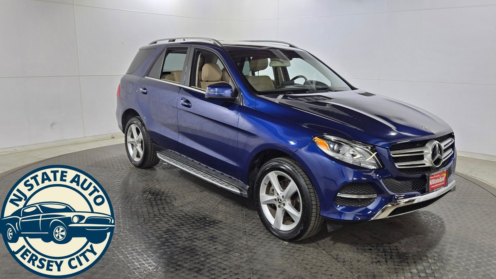 Blue 2018 Mercedes-Benz GLE SUV / Crossover All-Wheel Drive 7-Speed Automatic