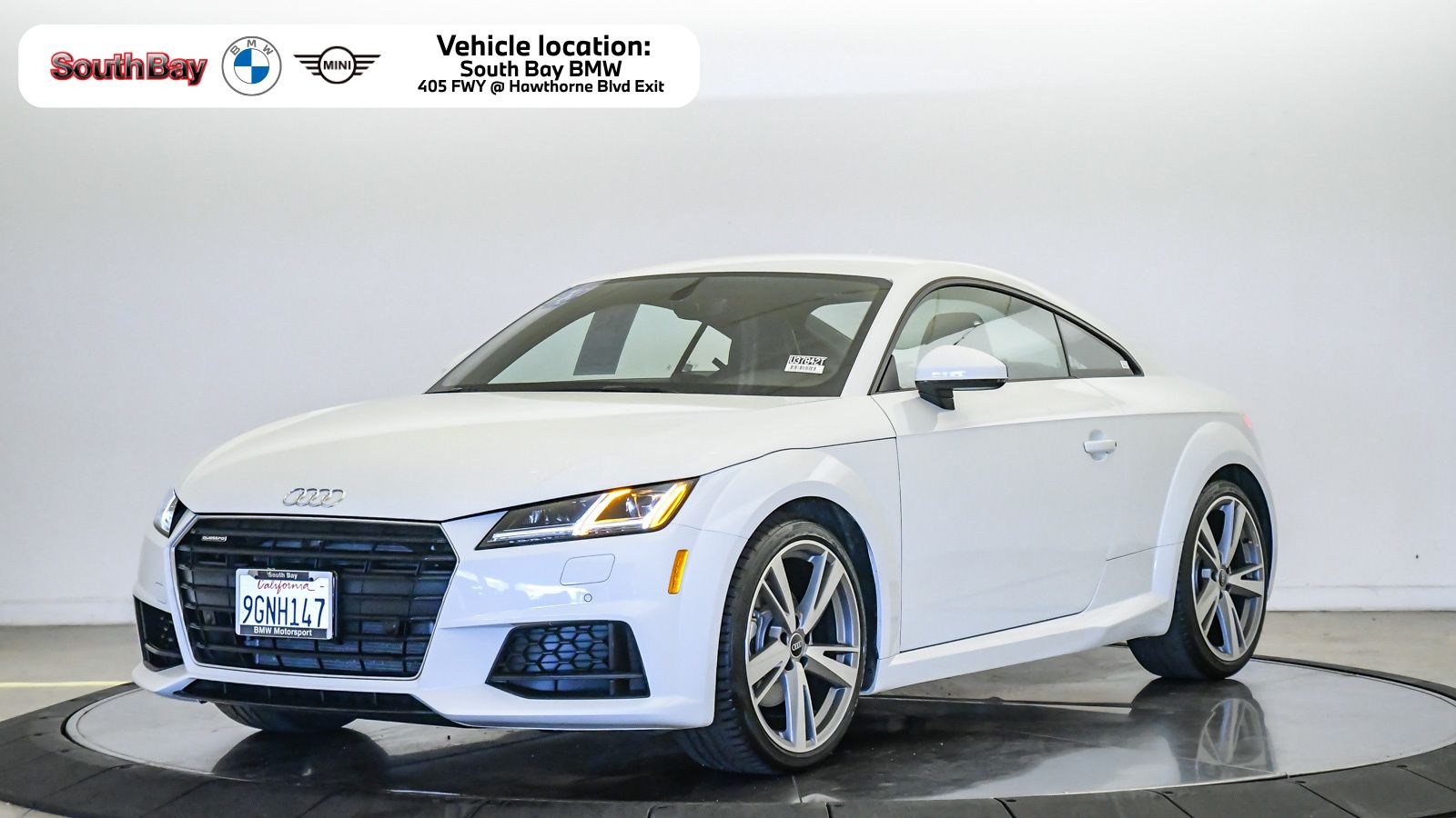 White 2023 Audi TT Coupe All-Wheel Drive 7-Speed Automatic