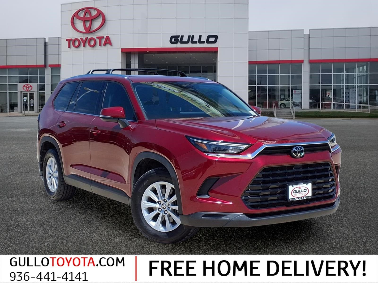 2024 Toyota Grand Highlander XLE Red at Toyota of Victoria