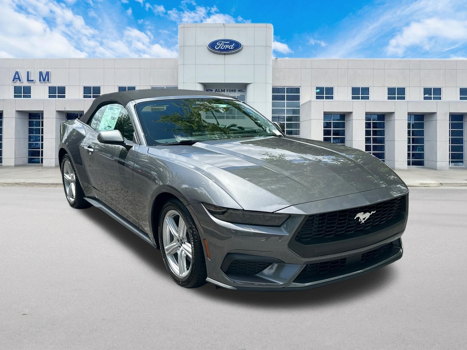 New 2026 Carbonized Gray Metallic Ford EcoBoost® Convertible image 4