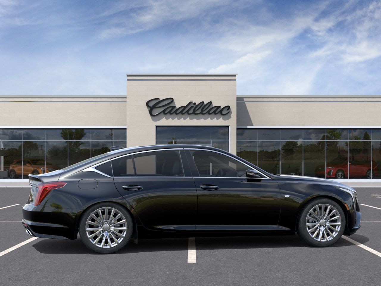 2026 Cadillac CT5 Premium Luxury Black at Ross Downing Buick GMC