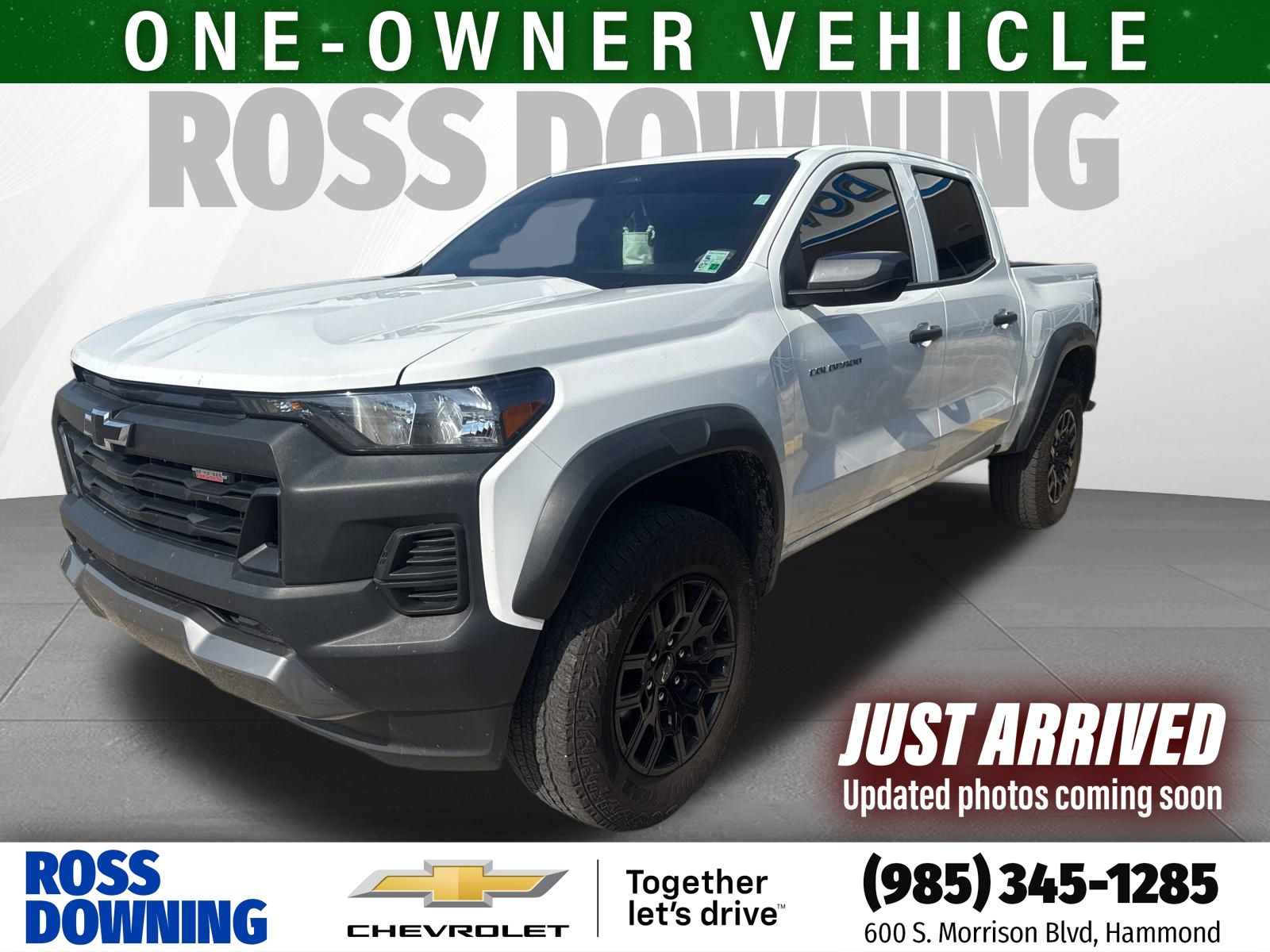 2025 Chevrolet Colorado Trail Boss White at Royal Nissan