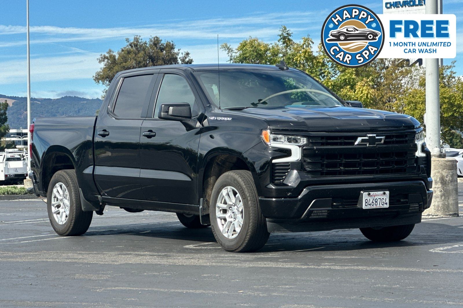 Black 2026 Chevrolet Silverado 1500 Pickup Truck 4X2 Automatic