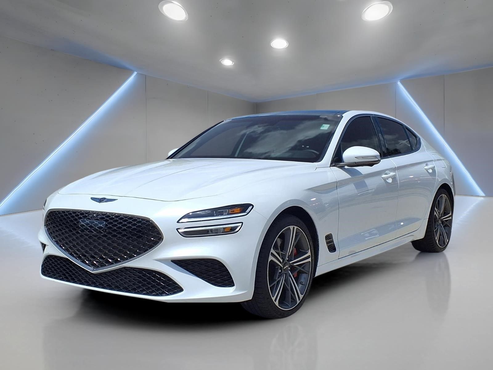 2025 Genesis G70 3.3T Sport Advanced White at Genesis of Spring