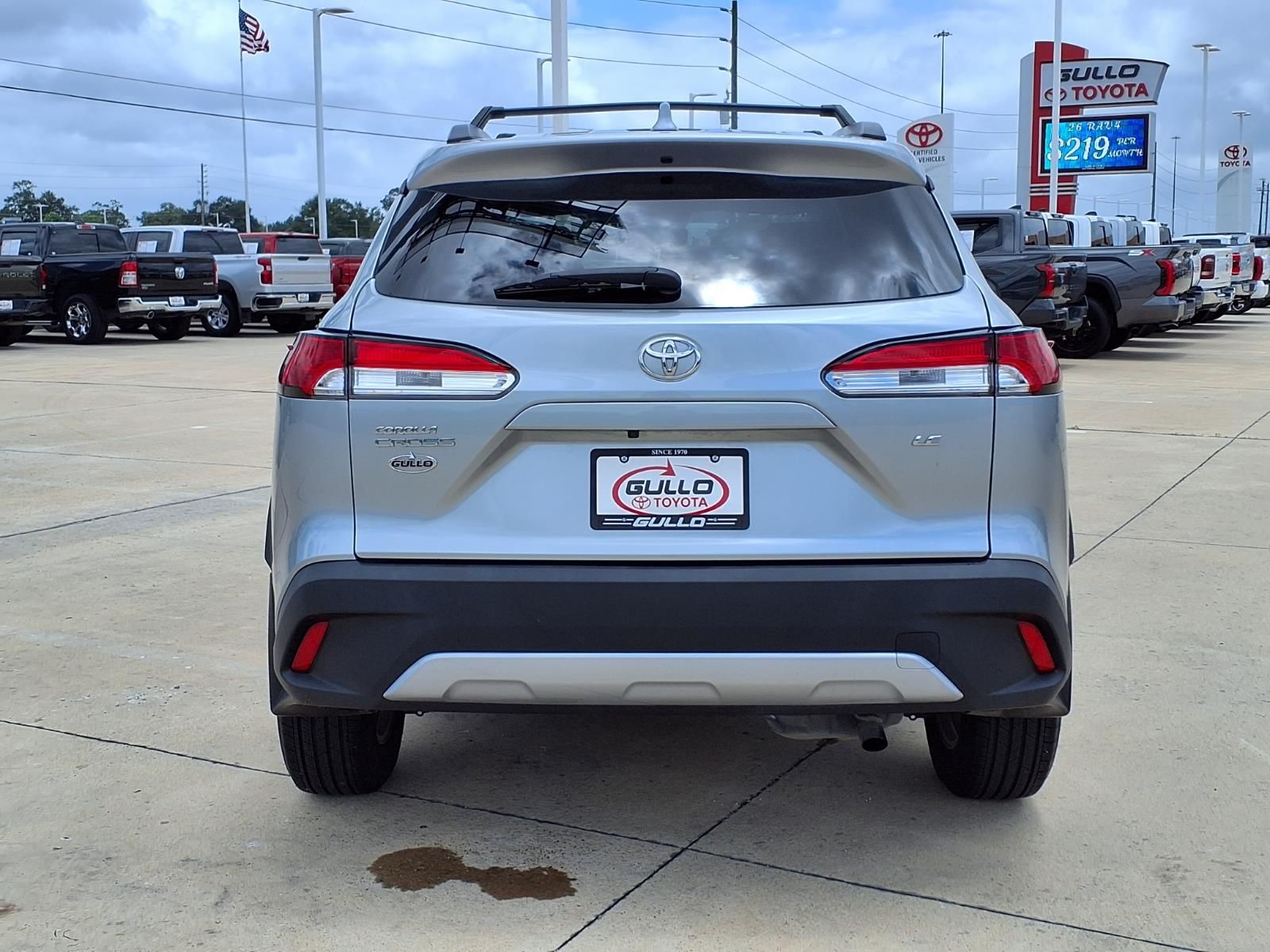 2024 Toyota Corolla Cross LE Silver at Gullo Toyota