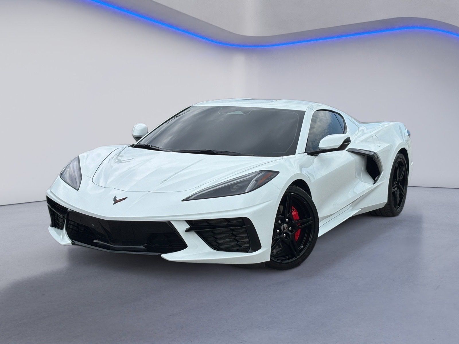 Arctic White 2026 Chevrolet Corvette Stingray 1LT Coupe RWD Coupe Rear-Wheel Drive 8-Speed Dual Clutch