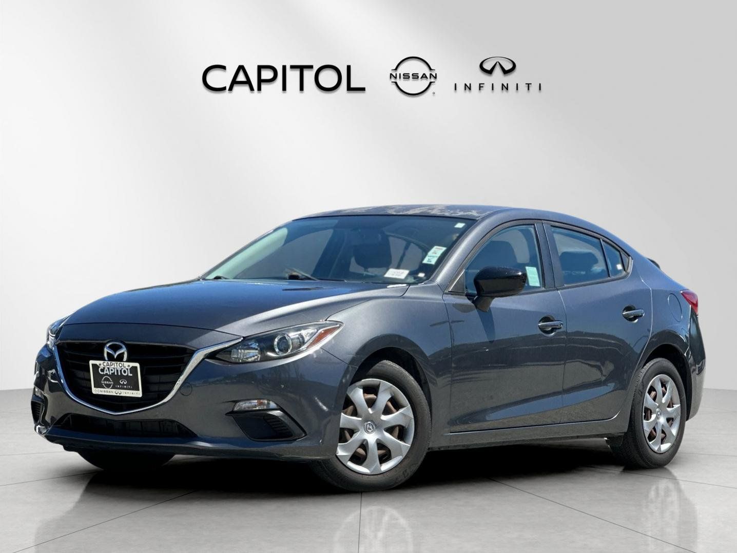 Meteor Gray Mica 2014 Mazda MAZDA3 Sedan Front-Wheel Drive 6-Speed Automatic