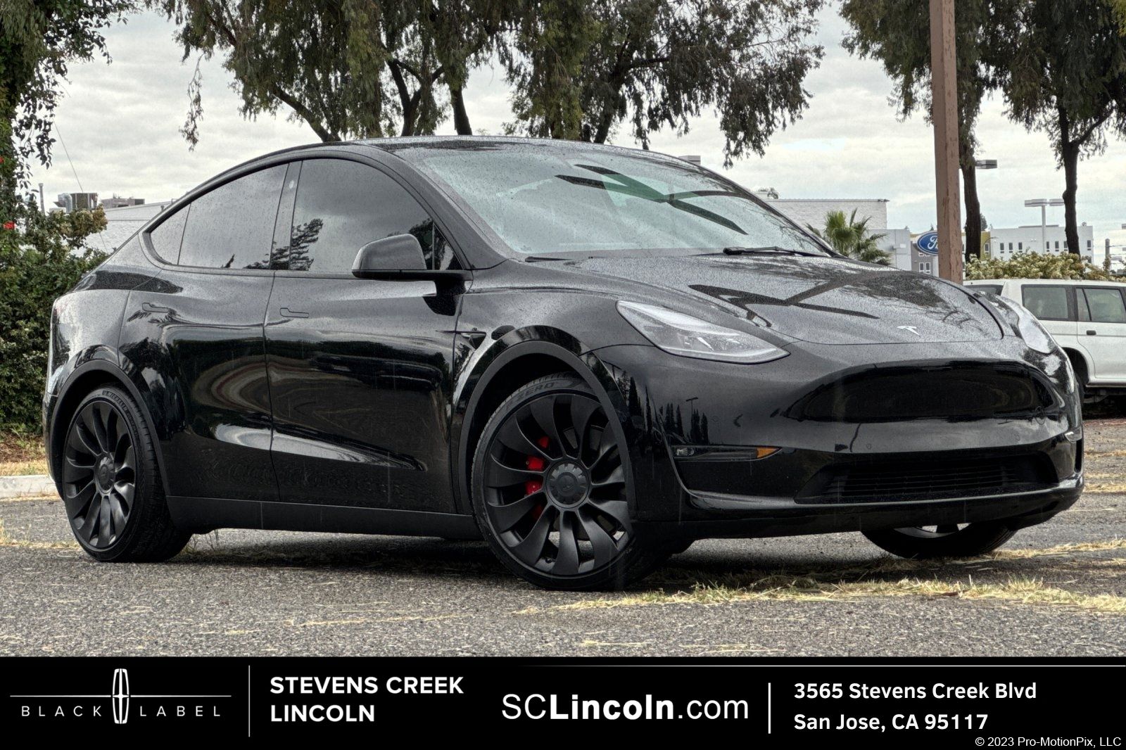 Black 2022 Tesla Model Y Performance AWD SUV / Crossover All-Wheel Drive 1-Speed Automatic