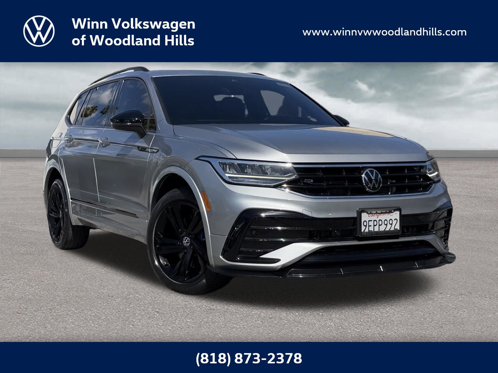 2023 Volkswagen Tiguan 2.0T SE R-Line Black