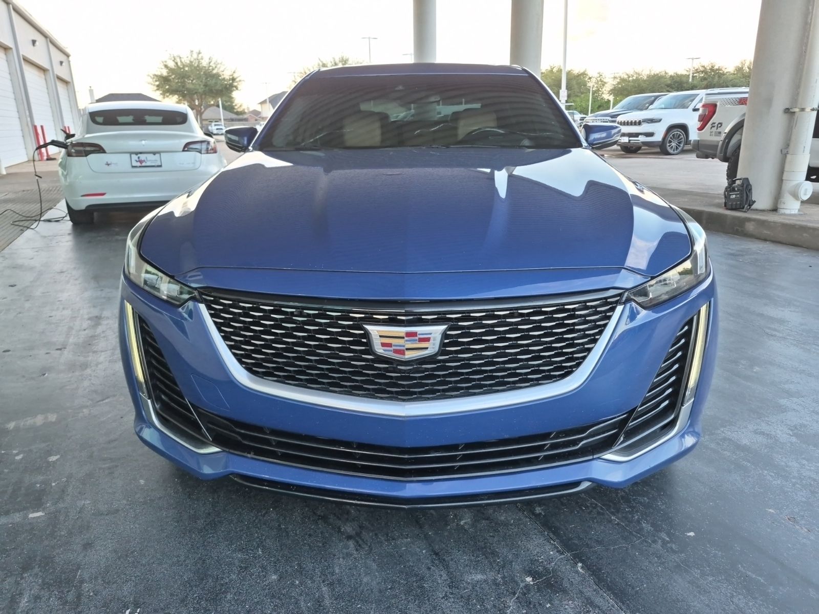 2021 Cadillac CT5 Premium Luxury Blue at Autostrade