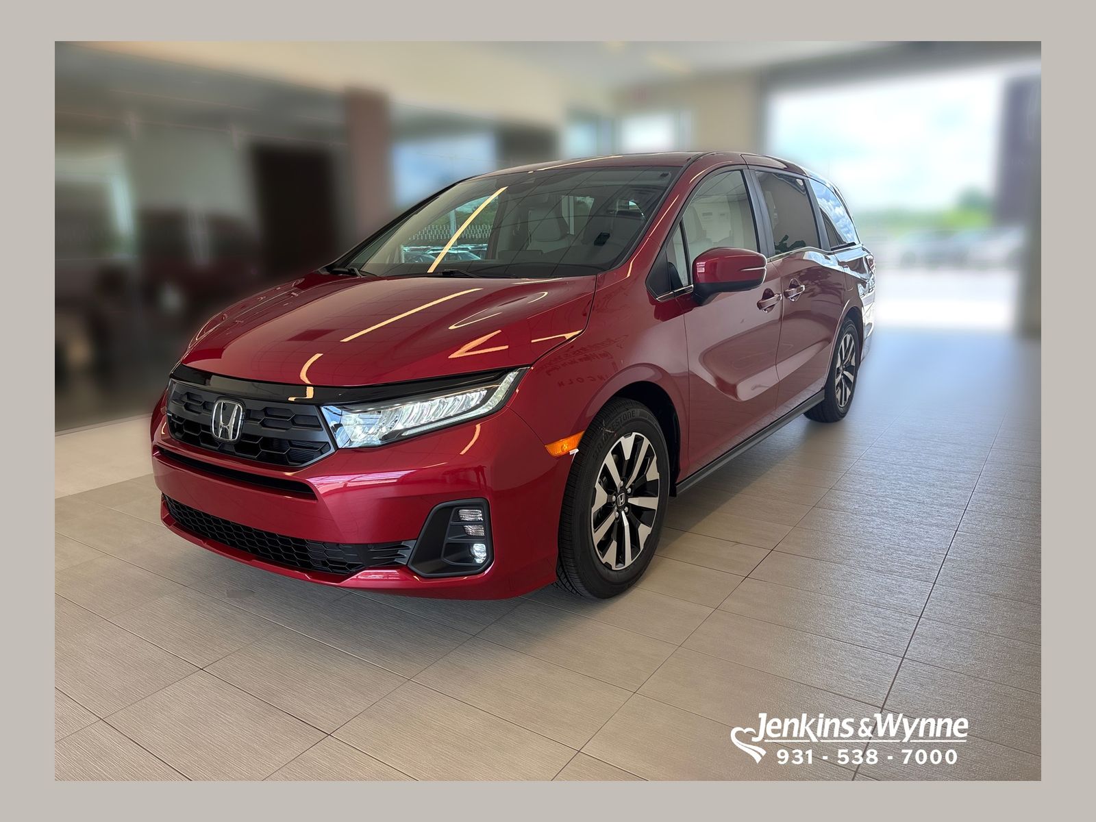 Radiant Red Metallic II 2026 Honda Odyssey Minivan Front-Wheel Drive Automatic