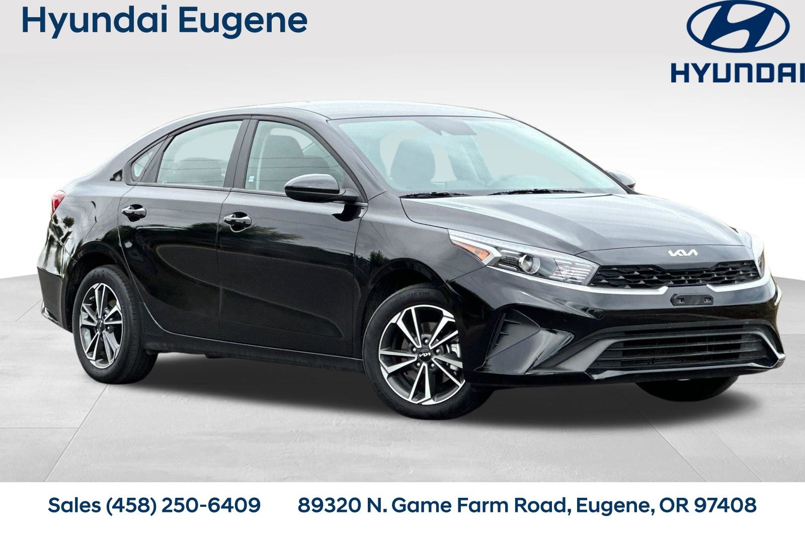 Aurora Black Pearl 2024 Kia Forte Sedan Front-Wheel Drive Continuously Variable Transmission