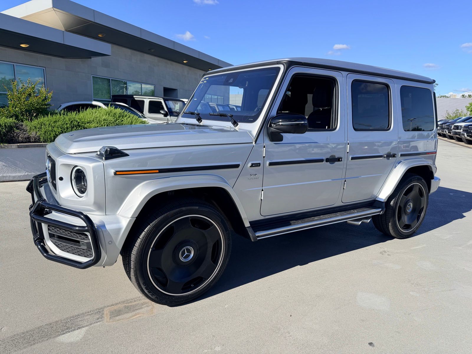 Iridium Silver Metallic 2023 Mercedes-Benz G-Class AMG G 63 4MATIC SUV / Crossover All-Wheel Drive 9-Speed Automatic