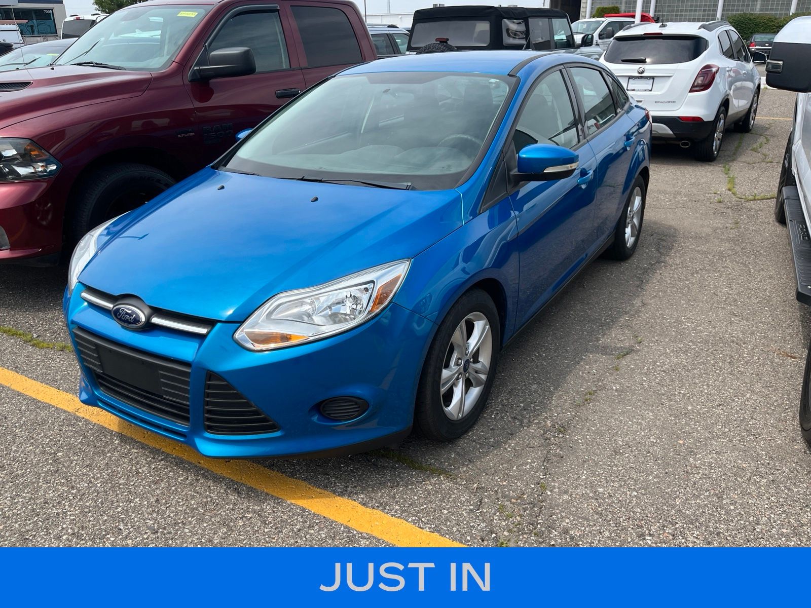 Blue Candy 2014 Ford Focus Sedan Front-Wheel Drive 6-Speed Automatic