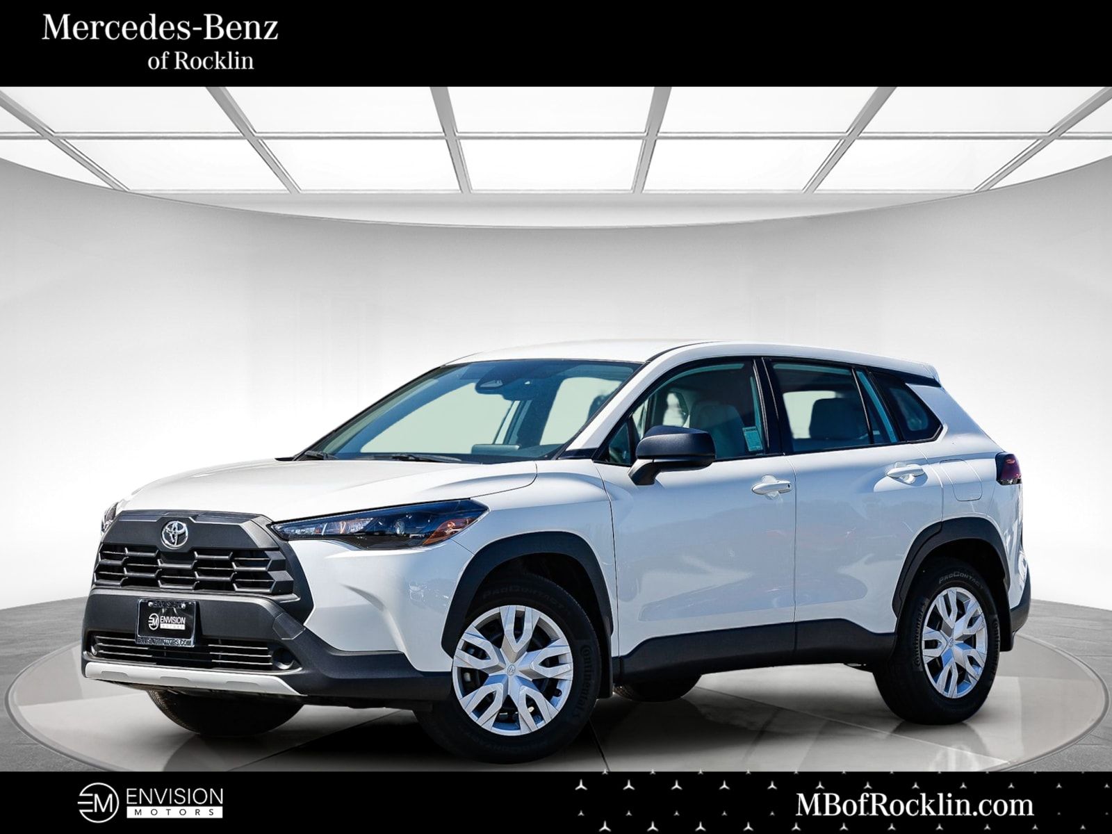 White (Wind Chill Pearl) 2026 Toyota Corolla Cross SUV / Crossover Front-Wheel Drive Continuously Variable Transmission