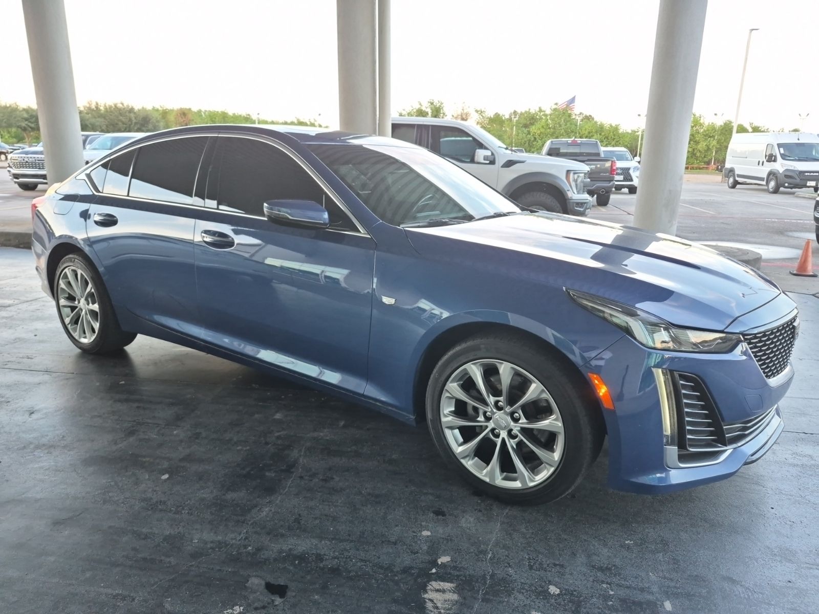 2021 Cadillac CT5 Premium Luxury Blue at Autostrade