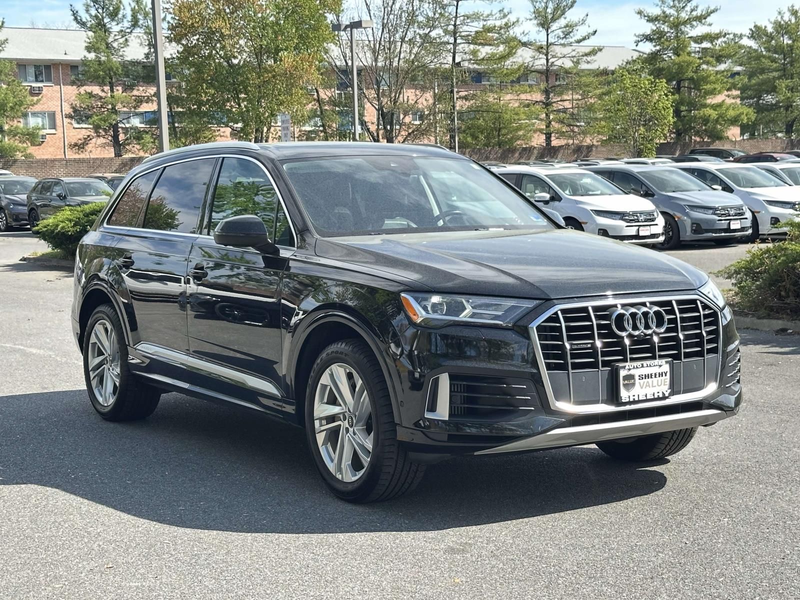 Black 2021 Audi Q7 quattro Premium Plus 55 TFSI SUV / Crossover All-Wheel Drive 8-Speed Automatic