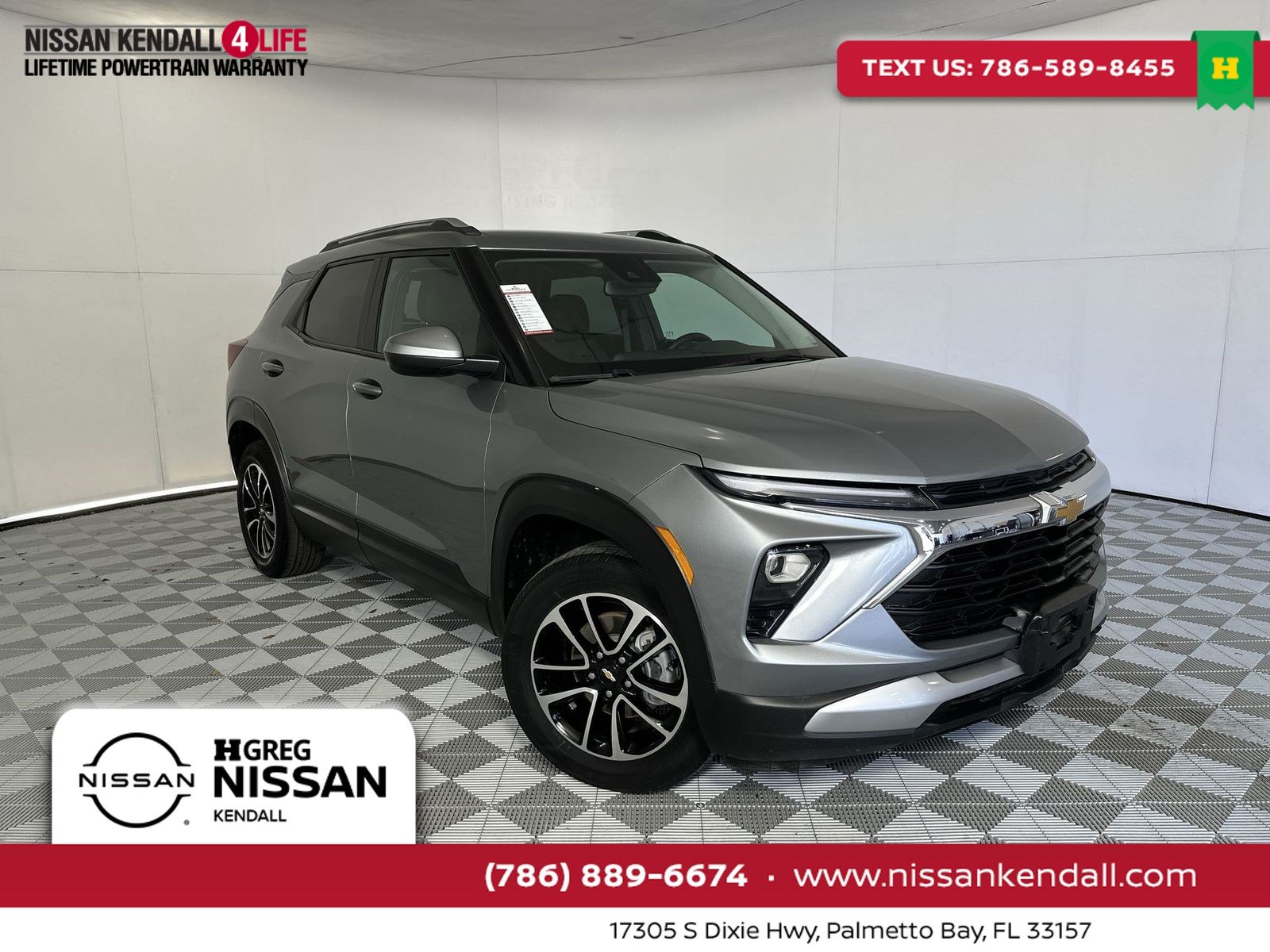 Sterling Gray Metallic 2024 Chevrolet Trailblazer SUV / Crossover Four-Wheel Drive 9-Speed Automatic