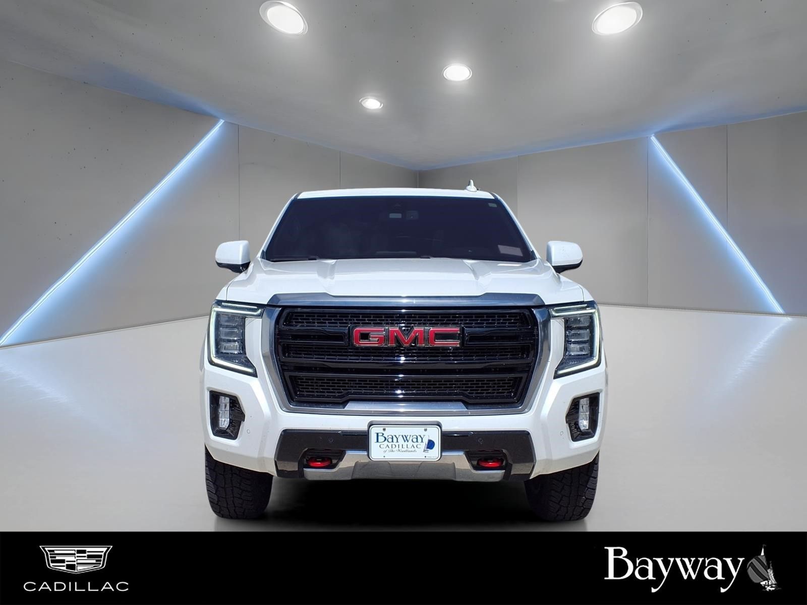2021 GMC Yukon XL AT4 White at Classic Chevrolet Galveston