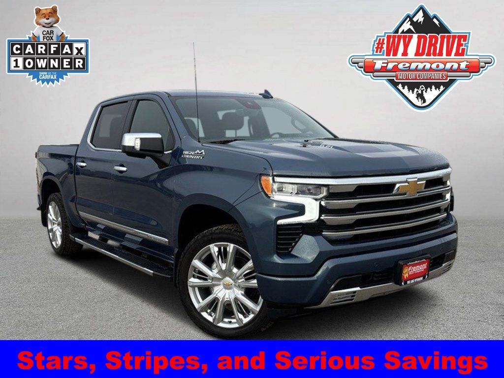  2024 Chevrolet Silverado 1500 High Country Crew Cab 4WD   