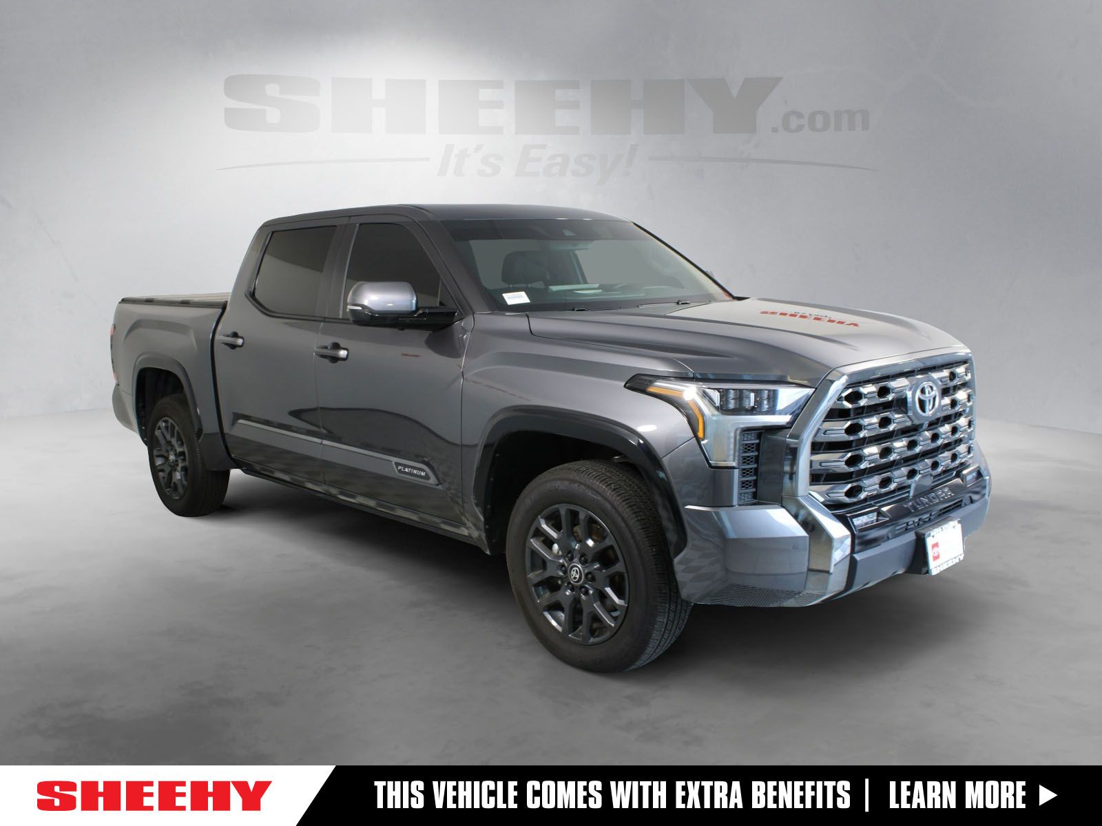 Magnetic Gray Metallic 2025 Toyota Tundra Pickup Truck Four-Wheel Drive Automatic
