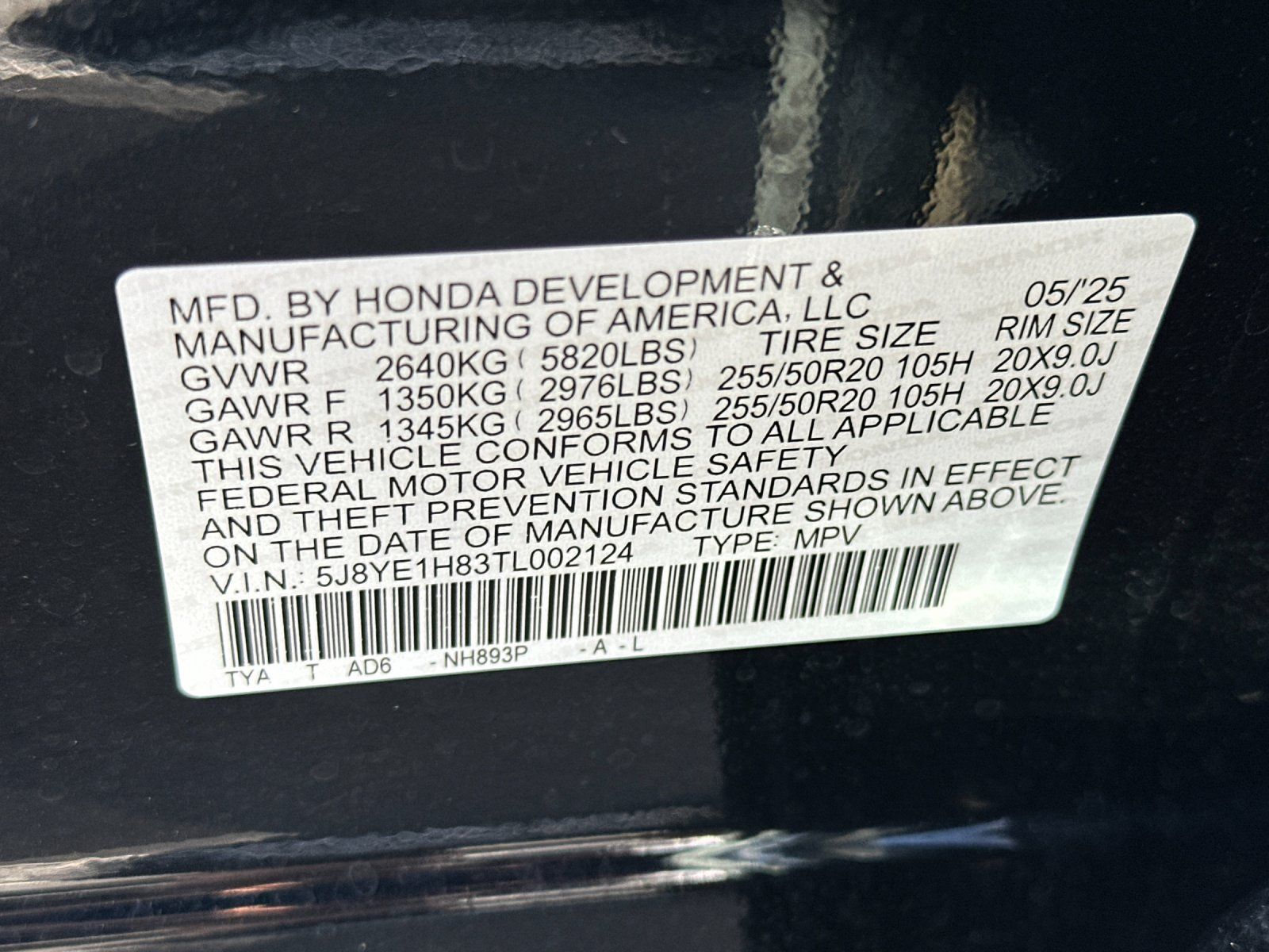 used 2026 Acura MDX car, priced at $63,498